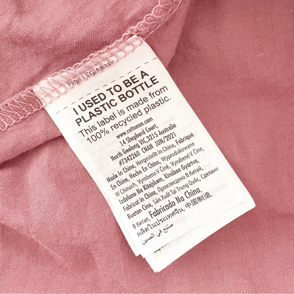 Cotton On Kids Girls Pink Tulle Maxi Tutu Skirt with Rose Gold Sequins Size 3-4 - Picture 8 of 13